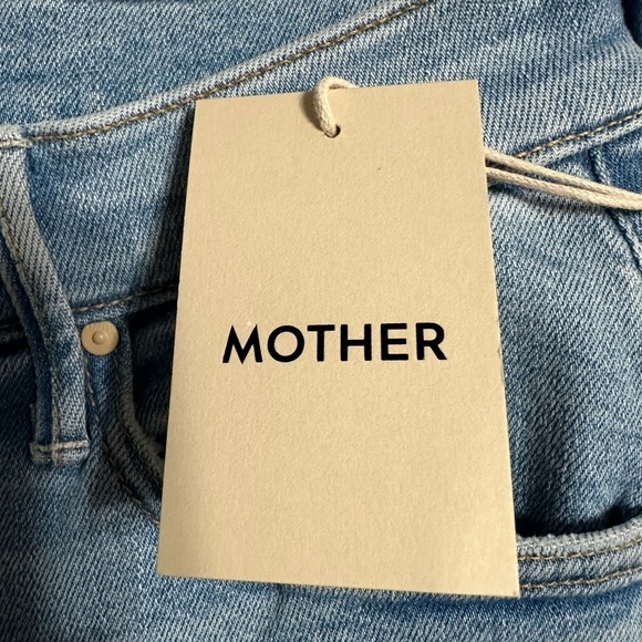 MOTHER The Insider Crop Step Fray Jeans, Size 33 (v) - Picture 11 of 13